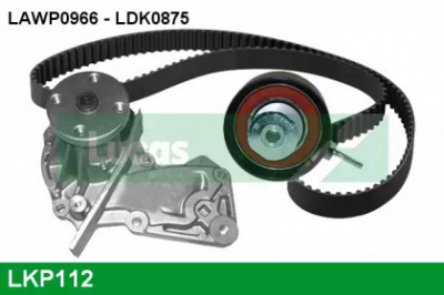 LUCAS ENGINE DRIVE lkp112 -  Водяной насос + комплект зубчатого ремня